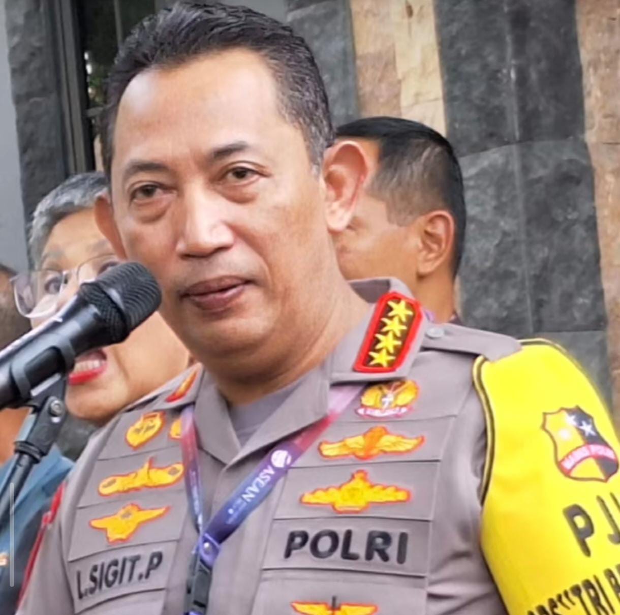 Kapolri Listyo Sigit Ajak Hening Cipta di Rilis Akhir Tahun 2025